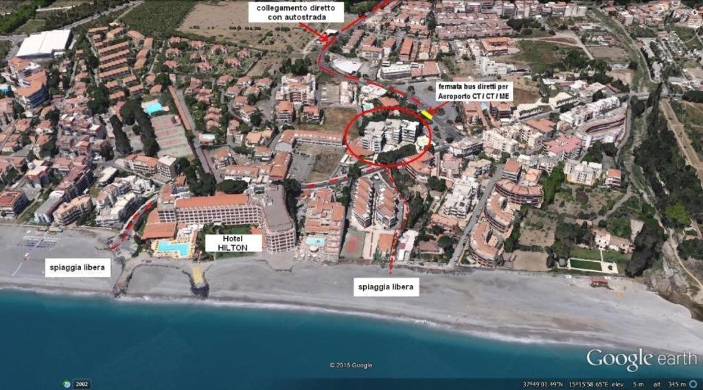Recanati Seaside Apartment Джардини Наксос Екстериор снимка